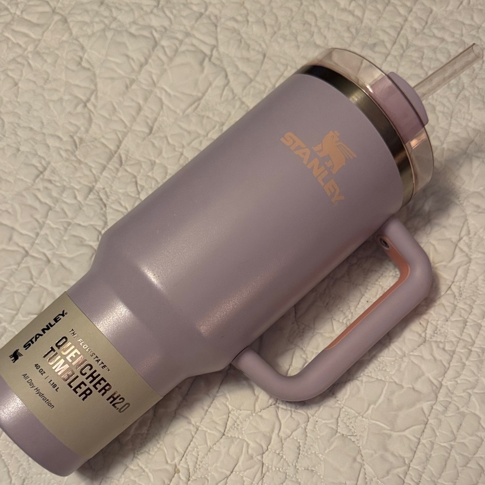 Stanley Quencher Tumbler Nordstrom Exclusive Orchid Shimmer Lavender Straw